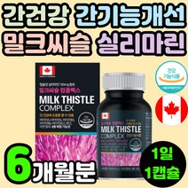 40대 영양제 캐나다 밀크시슬 간 보호 영양제 비타민B군 밀크씨슬 간에 좋은 보조제 실리마린 몸이 피곤할때 보충제 밀크티슬 60대 아빠 40대 여자 건강 기능 식품 수치 개선 추천