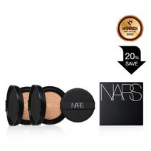 나스 [더블패키지] 네츄럴 래디언트 롱웨어 쿠션 SPF 50/PA+++ 리필 2개 세트, 펀잡
