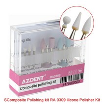 치과 hp0412 도자기 치아 연마 키트 저속 핸드피스 도구 도자기 용 단순 연마 복원 키트, 04 RA 0309