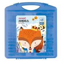 모니주 크레파스 48색, 48색 핑크