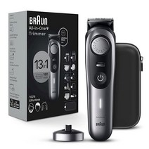 Braun 올인원 스타일 키트 시리즈 7 7420 수염 트리머가 있는 남성용 11-in-1 트리머 맨스케이핑용 바디 트리머 헤어 클리퍼 등을 위한 브라운 가장 날카로운 블레이, Series 9, 13-in-1 Trimmer