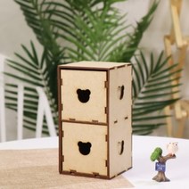 기타 DIY MDF 우드곰서랍 2구 50개