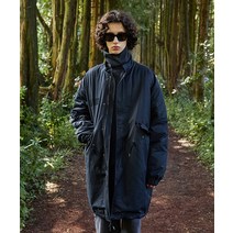 FLUKE 2 IN 1 M65 피쉬테일 파카 블랙 FYJ101