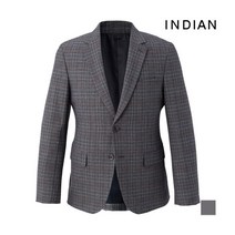 인디안 INDIAN TR스판 멜란조직 셋업 자켓_MIUFAWF9371