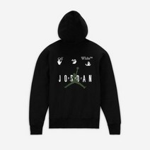 조던 x 오프화이트 후드 블랙 아시아 조단 x Off White 후드 Black Asia