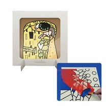 CMB 꼬메빔보 데코샌드디로 색모래로 스탠드 액자 만들기 세트, 11 해바라기
