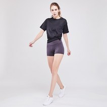 루핏 여성용 스포츠 쇼츠 3부 레깅스