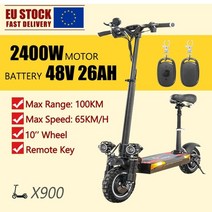 성인용전동킥보드 접이식 전기 스쿠터 60V 30AH 6000W 13 인치 팻 타이어 빠른 속도 100 km/h E 듀얼 드라, 03 20ah2600w48v