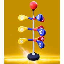 샌드백 스탠드 펀치볼 발차기 복싱 킥복싱 풋 연습 체육관 발미트 교육용, C 9개 타켓