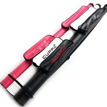 고품격 개인 당구 큐가방 1/2 3/4 케이스, 1/2 블랙 스틱