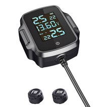 오토바이 TPMS 오토바이 타이어 압력 모니터링 시스템 타이어 온도 경보 시스템 QC 3.0 USB 충전기 전화 태블릿