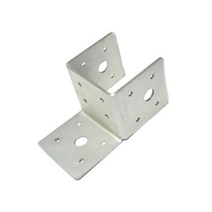 파이프처마고정-50x50 사각파이프조인트 조립식 파이프연결 브라켓 무용접 DIY 화재NO