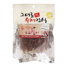 그대로 순수제간식 소떡심과 오리말이 80g, 1