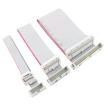 배선 케이블 커넥터 1pcs 2.54mm 피치 DC3 IDC FC 암-수 10/14/16/20/26/30/34/40/50/64 핀 커넥터 플랫 리, 01 Length 10CM_08 40P