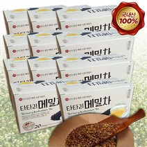 [10+1] 오대산 쓴 타타리 메밀차 20티백x10박스+1박스, 10개