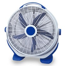 대형선풍기 20인치 박스팬 업소용 공업용 산업용 식당 공장 강풍기 블루