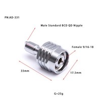 스쿠버 다이빙 스노클링 레귤레이터 스포츠 조절기 어댑터 연결 빠른 릴리스 두 번째, 없음
