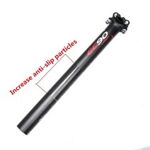 EC 90 로드 바이크 풀 카본 시트 트 산악 자전거 트 MTB 부품 27.2/30.8/31.6mm 3k 매트 사이클링, 01 27.2-350mm