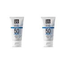 SolRX 스포츠 SPF50 옥시벤존 프리 선크림 100ml 2개