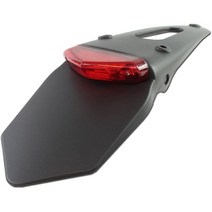 일본직발송 10. 노 품 범용 LED 엔듀로 테일 램프 레드 렌즈 B00RBMNICW, ONE SIZE, One Color