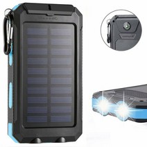 POWERNEWS 휴대용 9000000mAh 태양광 발전 은행 외부 2 USB 배터리 충전