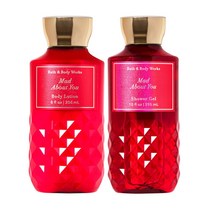 배스앤바디웍스 1+1 매드 어바웃 유 바디로션 샤워젤, 1세트