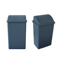 코지 네이비 9호 100L 대형쓰레기통 (종량제 봉투 75L 사용가능) 대형휴지통, 코지 9호 네이비 와이드형