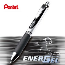 Pentel ENERGEL 펜텔 에너겔 메탈포인트 DX (BL77) 0.7mm 리필가능, 청색