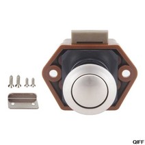 자동차 외곽부품직경 20mm 캠핑카 푸시 잠금 RV 캐러밴 보트 서랍 래치 버튼 가구 하드웨어 28 테, 01 7HH801737-BN