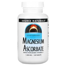 소스 물 아스코르브산 마그네슘 1000mg 120정