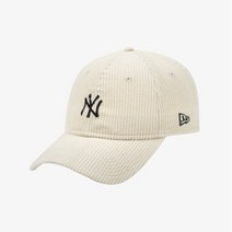 [뉴에라][공용]MLB 코듀로이 뉴욕 양키스 언스트럭쳐 볼캡 아이보리 (12866391)