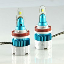 더뉴 스포티지R 셀프튜닝 LED 안개라이트 2개 5900K 전조등 28W 고급 5만시간 교체 H8, H7 2개 1세트