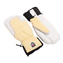 헤스트라 풀 레더 숏 3핑거 33872 020700- 스키 보드 방한 가죽 장갑