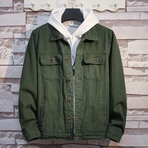 남성용 클래식 데님 재킷 가을 캐주얼 스트리트 포켓 싱글 브레스트 화이트 핑크 블랙 청바지 코트 스트리트웨어