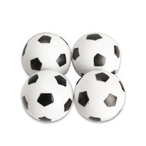 축구공 스타 카타르 월드컵 풋살공 5호 32mm 플라스틱 축구공 축구 푸스볼 장난감 공, [01] 4 pcs