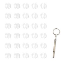 룩스토어 실리콘 안경 코패드 30쌍 + 미니 3단 드라이버