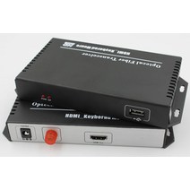 키보드+마우스 DVRNVR 전용 KVM 단말기 HDMI 있음 USB 음성주파수 광섬유 연장 1903427716, 본상품