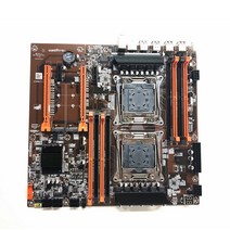 골든헬퍼 X99 듀얼 CPU 마더보드 LGA 2011 V3 2011-3 USB 3.0 SATA 8 채널 DDR4 PCI-E X16 M.2 NVME PC 데스크탑 서버용, [01] 마더 보드