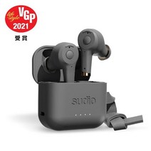 Sudio 수디오 완전무선 이어폰 Sudio Ett (엣) 블루투스 / 액티브 노이즈 캔슬링 지원 차콜그레이