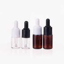 [버블빈] 스포이드공병 스포이드용기(PET재질)5ml 10ml, 10ml-투명용기+흰색스포이드