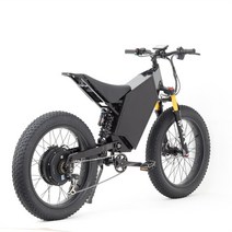 전기자전거 전기자전거렌탈 바머 ebike 팻 타이어 전기 자전거 더트 바이크 인듀로, 01 black, 한개옵션1