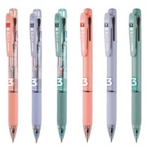 모나미 굿펜 플립3 삼색 멀티볼펜 0.5 0.7mm, 1개, 라벤더 0.7mm