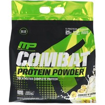 MusclePharm 머슬팜 컴뱃 프로틴 단백질 가루 파우더 쿠키 앤 크림 Combat Protein Powder 3629g