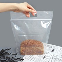 [소행섬] 무지 PE 손잡이봉투 25, 100매입, 중(M)