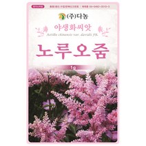 벌노랑이 3g - 야생화 씨앗 꽃씨 씨 꽃씨앗 벌노랑이씨앗 벌노랑이씨 다년생 여러해살이 야생화씨 야생화씨앗 꽃 노랑돌콩, 12_다농_노루오줌(1g)