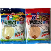 일성사 식물성 동물성 글루텐 떡밥 집어제 민물낚시, B타입 동물성글루텐