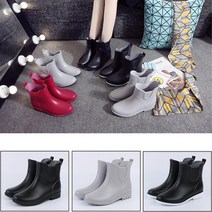 여자 작업용 장마 비 물 장화 신발 농업 시골장화 논