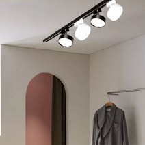 이케아 led레일조명 레일등 현대 Led COB 트랙 빛 알루미늄 9W 12W 천장 레일 램프 상업 천으로 저장소 복, 05 18W Black_03 Cold White