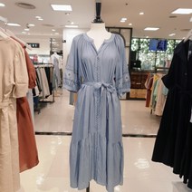 비지트인뉴욕 에스닉 자수 롱 원피스 VX5OP36