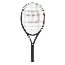윌슨 Wilson Tour Slam 테니스 라켓 - 그립 크기 3 4 8 quot 회색 녹색, 블랙 화이트골드, 그립 4 - 4 2분1인치